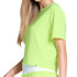 Lucky in Love L UV Power Box Tee Shirt - Lemon Frost