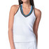 Lucky in Love Stripe It Up Hype Tank Top - White