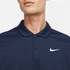 Nike Court Dri FIT Solid Polo - Obsidian/White - 3