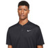 Nike Court Dri FIT Blade Solid Polo - Black/White - 4