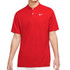 Nike Court Dri FIT Blade Solid Polo - University Red/White