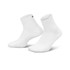Nike Dri Fit Advantage Unicorn Sock - White/Black