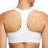 Nike Swoosh Medium Support Bra - White/Black - 2