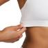 Nike Swoosh Medium Support Bra - White/Black - 4