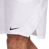 Nike Court 9 inch Victory Short - White/Black - 4
