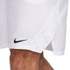 Nike Court 9 inch Victory Short - White/Black - 5