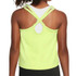 Nike One Girls Tank Top - Light Lemon Twist/White - 3