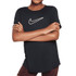 Nike Dri Fit Girls Tee Shirt - Black/White