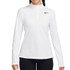 Nike Victory 1/2 Zip Long Sleeve Top - White/Black