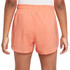 Nike One Girls Short - Apricot Agate/White - 3