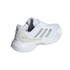 adidas CourtJam Control 3 Womens Tennis Shoe - White/Silver/Grey - 5