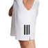 adidas Club 7 inch 3 Stripe Short - White - 2