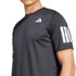 adidas Club 3 Stripe Tee Shirt - Black - 2