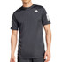 adidas Club 3 Stripe Tee Shirt - Black