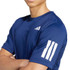 adidas Club 3 Stripe Tee Shirt - Dark Blue - 2