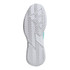 adidas Defiant Speed 2 Womens Tennis Shoe - Aqua/Silver Metallic/Mint - 2