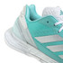 adidas Defiant Speed 2 Womens Tennis Shoe - Aqua/Silver Metallic/Mint - 7