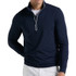 Penguin Performance 1/4 Zip Long Sleeve - Black Iris