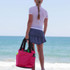 Maggie Mather Paddle/Racquet Tote Bag - Bougainvillea Pink - 2