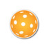 Racquet Inc Pickleball Magnet - Orange/White