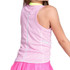 Lucky in Love Essentials Girls Victory Tank Top - Neon Pink