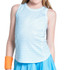 Lucky in Love Essentials Girls Victory Tank Top - Ocean
