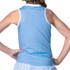 Lucky in Love Linen Nouveau Girls Henley Tank Top - Periwinkle - 3