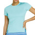 Tail Celestial Daydream Hawthorne Short Sleeve Top - Aqua Sky