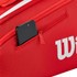 Wilson Super Tour 9 Pack Tennis Bag - Red - 4