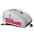 Wilson Pickleball Super Tour Bag - Grey/Red