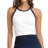 Wilson On The Daily Brami Tank Top - Bright White/Classic Navy