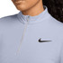 Nike Victory 1/2 Zip Long Sleeve Top - Ghost/Black - 3