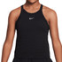 Nike Girls High Neck Tank Top - Black/White