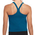 Nike Girls High Neck Tank Top - Green Abyss/White - 2