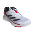 adidas Crazyquick LS Mens Padel Shoe - White/Black/Lucid Red - 4
