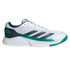 adidas Courtquick Mens Padel Shoe - White/Aurora Ivy