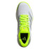 adidas Crazyquick LS Womens Padel Shoe - Lucid Lemon/Silver/Wonder Silver - 6