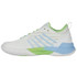 K Swiss Hypercourt Supreme 2 Womens Tennis Shoe - Lucent White/Dutch Canal/Paradise Green - Final Sale - 3