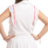 Lucky in Love Shockin Classics Girls Stripe Tie Polo - White - 2