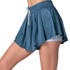 Lucky in Love High Waist Shimmers Skirt - Midnight - 2