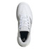 adidas Avacourt 3 Womens Tennis Shoe - White/Silver Metallic/Grey - 6