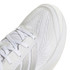 adidas Avacourt 3 Womens Tennis Shoe - White/Silver Metallic/Grey - 7