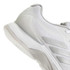 adidas Avacourt 3 Womens Tennis Shoe - White/Silver Metallic/Grey - 8