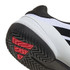adidas Barricade K Junior Tennis Shoe - White/Core Black/Lucid Red - 7