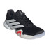 adidas Barricade 14 Mens Clay Tennis Shoe - Core Black/Zero Metallic/Lucid Red - 4