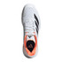 adidas Defiant Speed 2 Mens Tennis Shoe - White/Core Black/Lucid Orange - 6