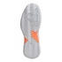 adidas Defiant Speed 2 Womens Tennis Shoe - White/Halo Blue/Beam Orange - 2