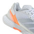 adidas Defiant Speed 2 Womens Tennis Shoe - White/Halo Blue/Beam Orange - 8
