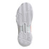 adidas CourtJam Control 3 Womens Tennis Shoe - White/Beam Orange/Crystal White - 2