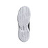 adidas Courtflash Junior Tennis Shoe - White/Silver Metallic/Core Black - 2